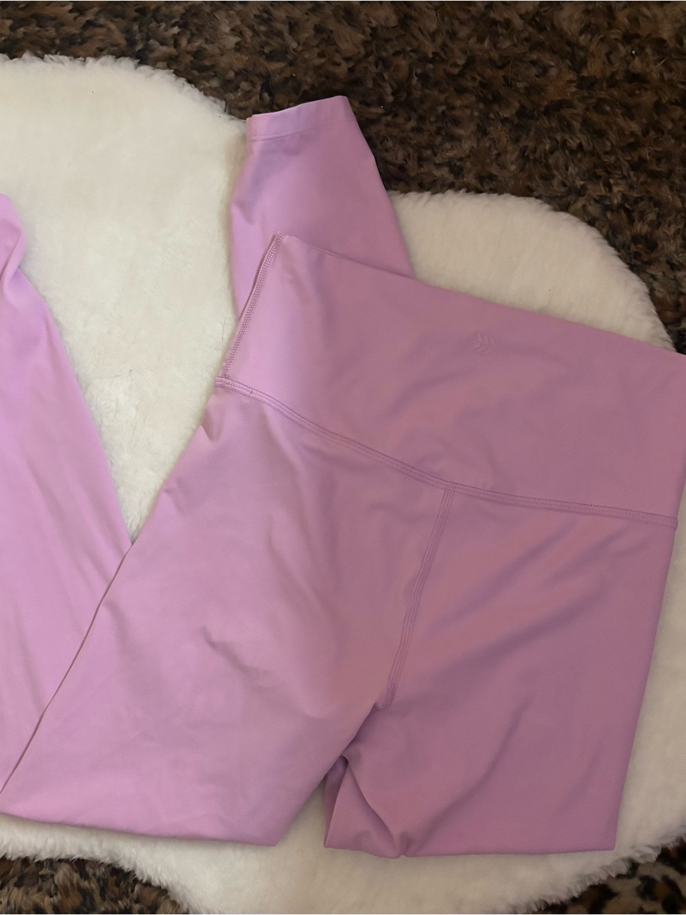 pink high waist leggings
